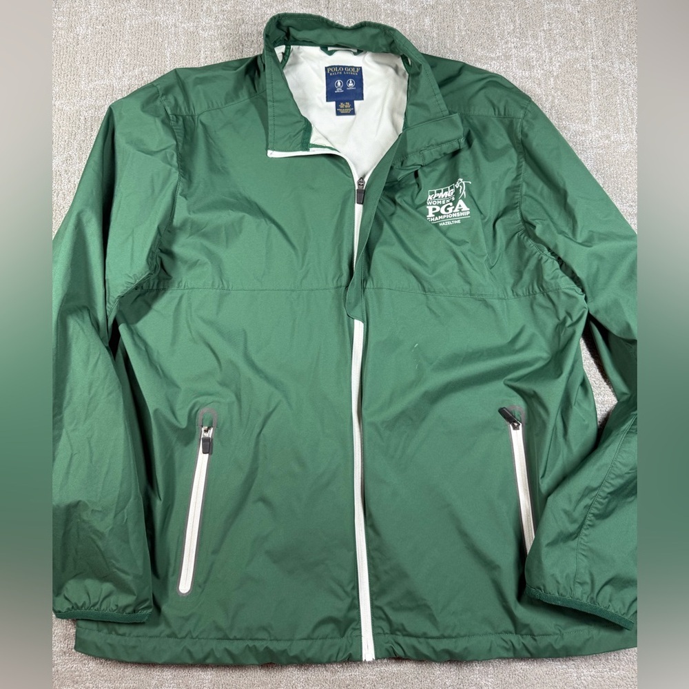 Polo Golf Womens PGA Hazeltine Full Zip Windbreaker Jacket Size XL
